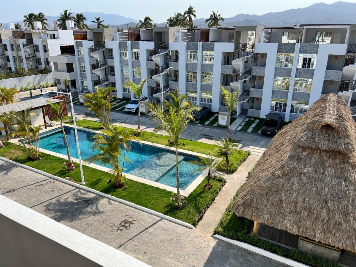 Penthouse Manzanillo Exclusivo Con Alberca Διαμέρισμα Εξωτερικό φωτογραφία
